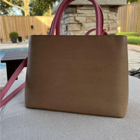 Fendi Monster Pink and Tan Women's Bag - Picture 2 of 9